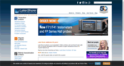 Desktop Screenshot of lakeshore.com